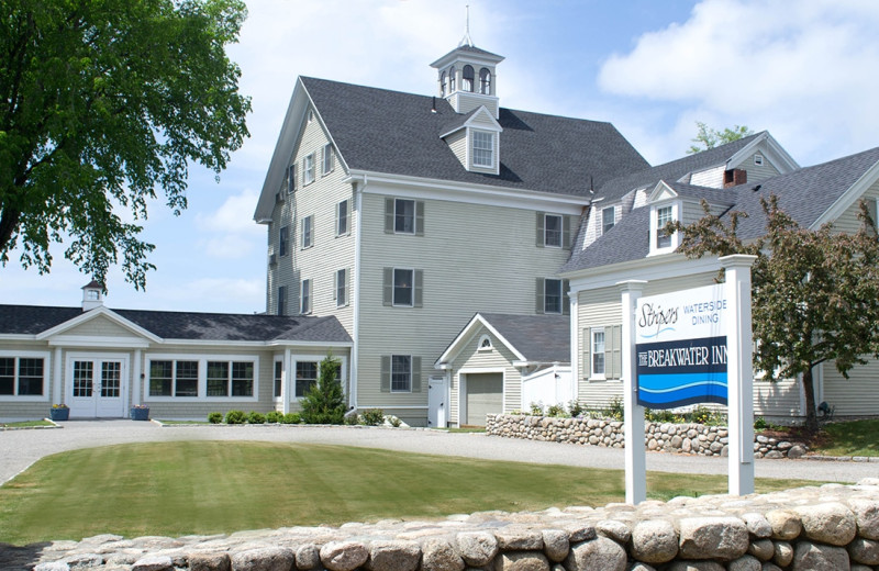 Exterior view of The Breakwater Inn 