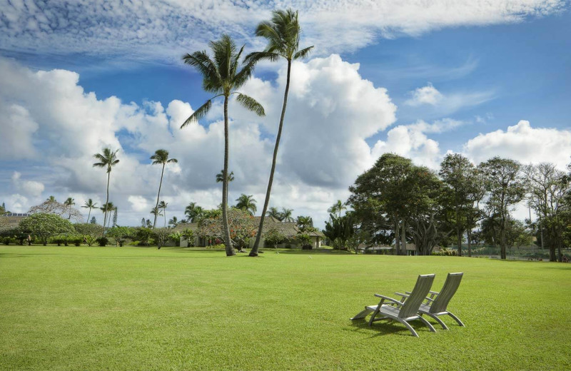 Grounds at Travaasa Hana, Maui.