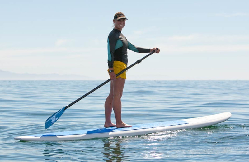 Paddle board at The Eagle Inn.