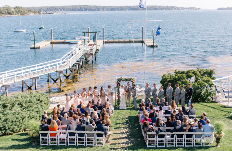 Weddings at Linekin Bay Resort.