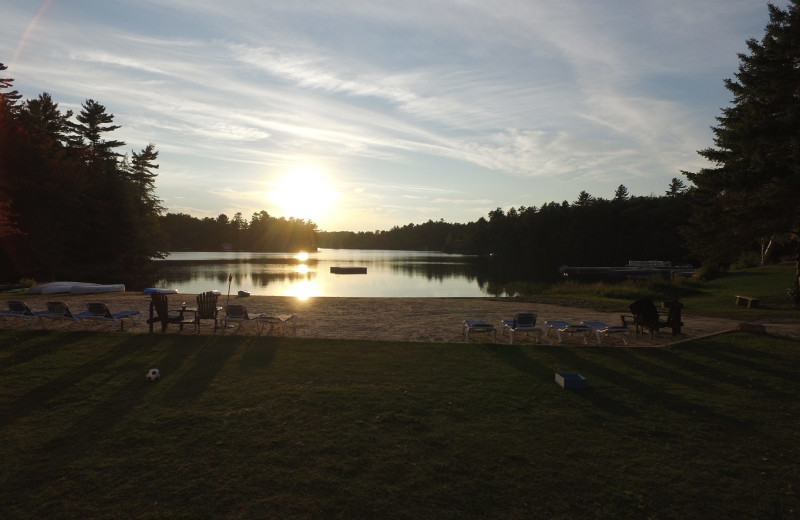 Beach at Grand Tappattoo Resort.