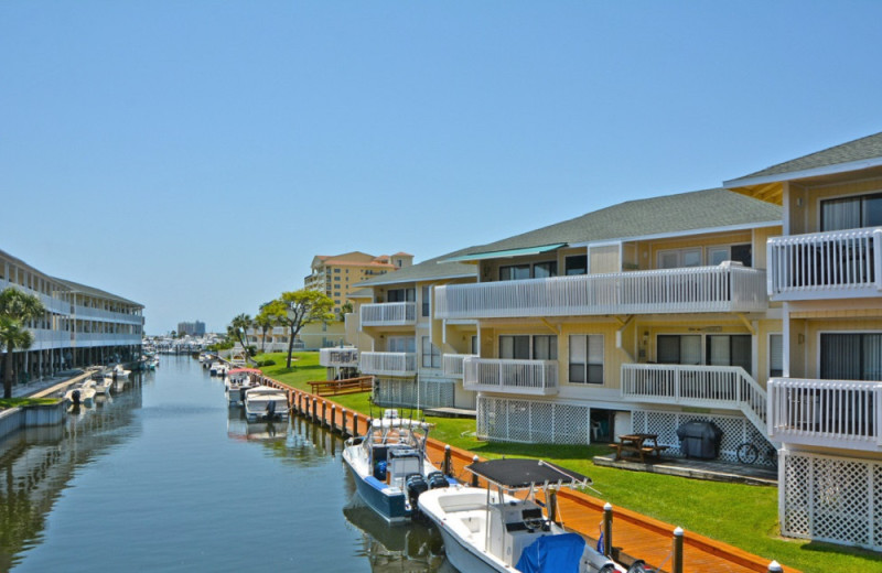 Exterior view of Sandpiper Cove.