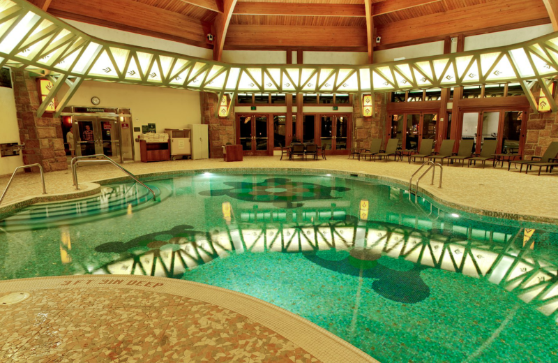 Indoor pool at Soaring Eagle Casino & Resort.