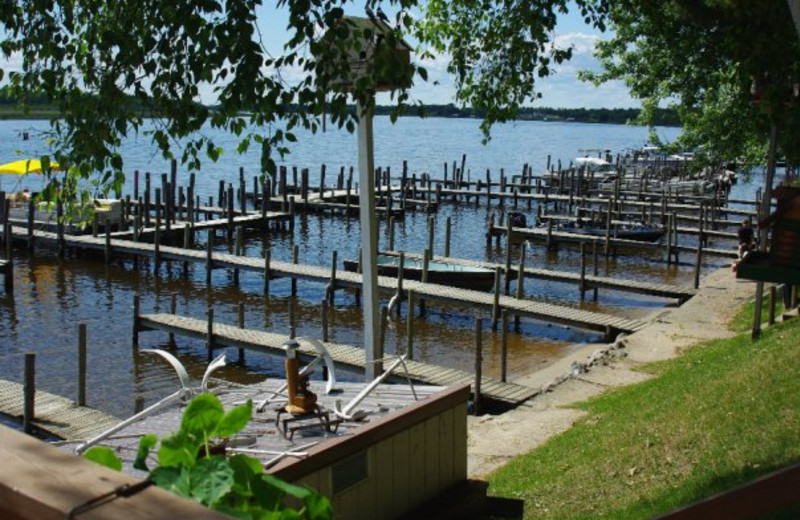 Docks at Adrian's Resort.