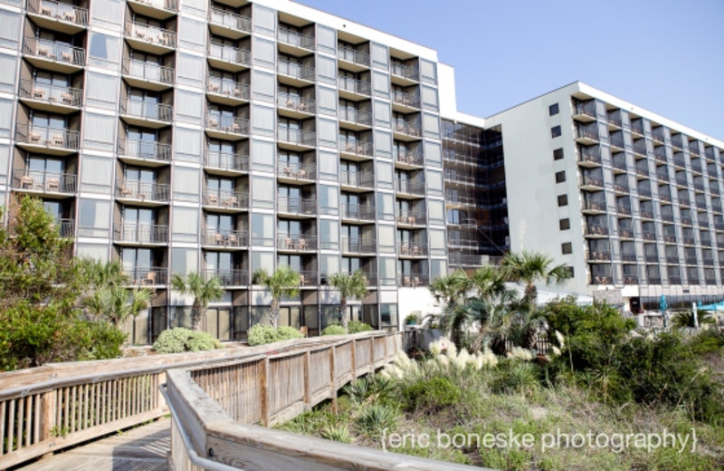 Boardwalk at Shell Island Resort.