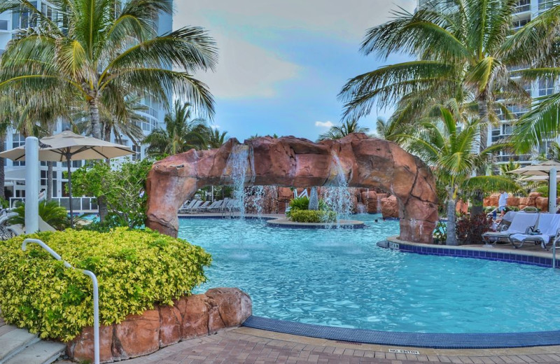 Rental pool at Walker Vacation Rentals.