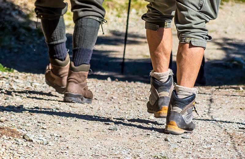 Hiking at Big Sky Charter & Fishcamp.