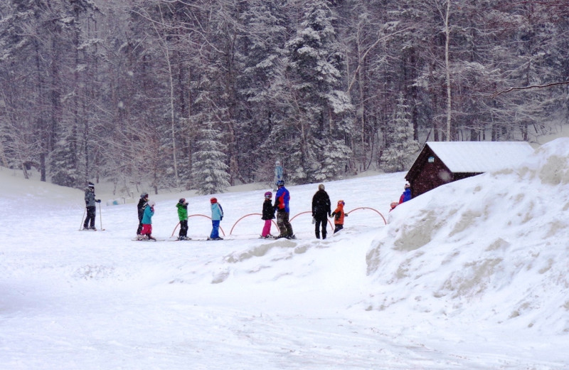 Winter at HighWinds Lodge & Cottages.