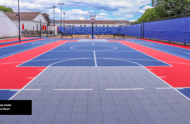 Tennis court at The Grand Resort.