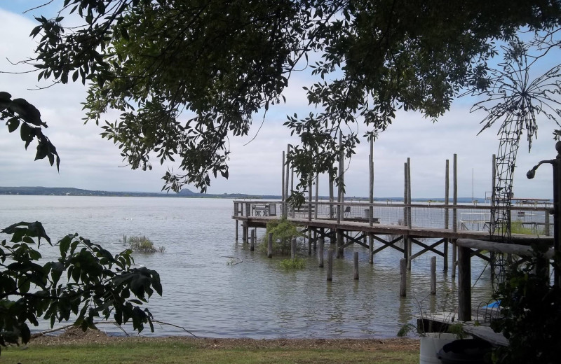 Lake view at Lakeside Lodge on East Lake Buchanon.