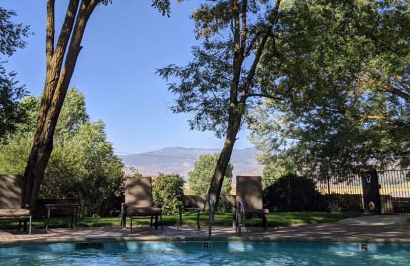 Outdoor pool at Rankin Ranch.