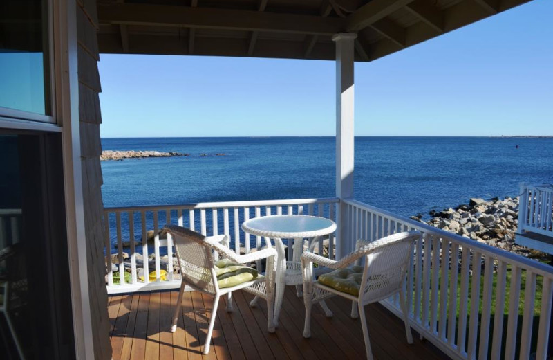 Rental balcony view at Atlantic Vacation Homes.