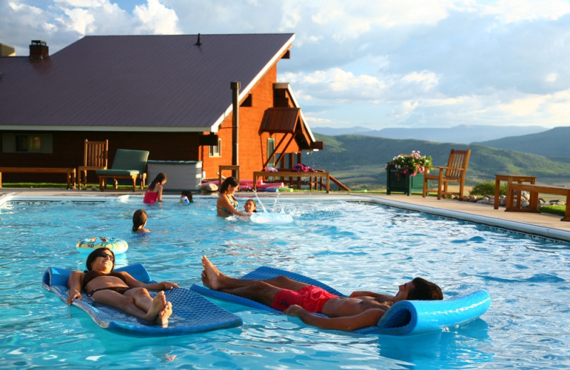 Outdoor pool at The Bella Vista Estate.