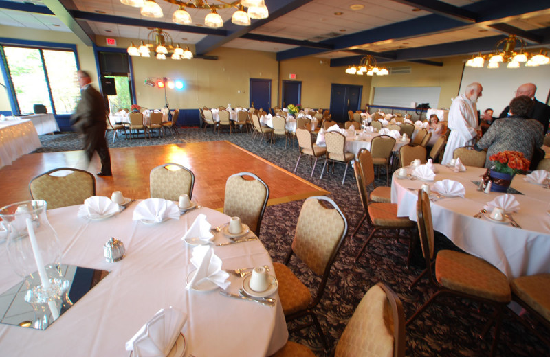 Wedding setup at Landmark Resort.