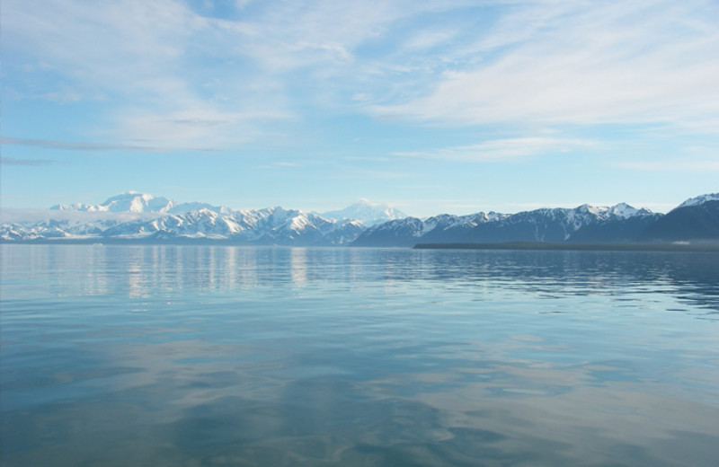 Scenic view at Glacier Bear Lodge.