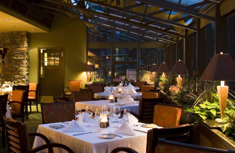 Terrace Dining Room at Banff Park Lodge