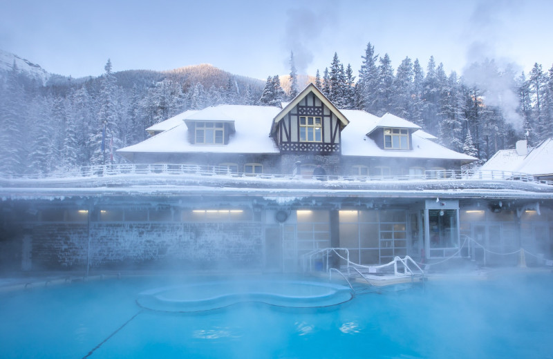 Hot spring near Banff Caribou Lodge & Spa.