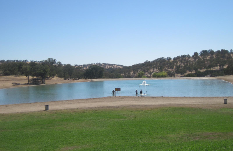 View of lake at Lake Don Pedro.