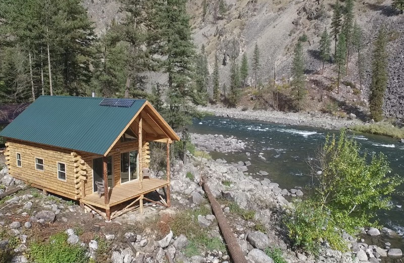 Cabin at China Bar Lodge.