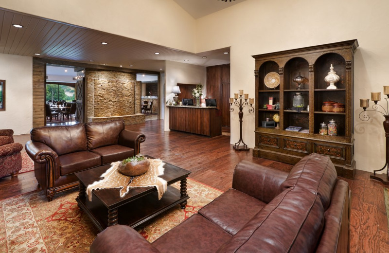 Lobby at Tapatio Springs Hill Country Resort.