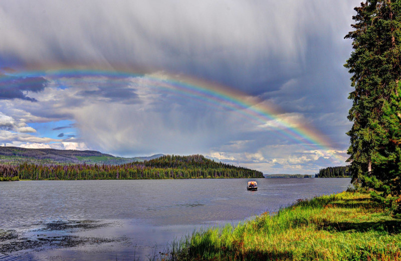 Lake view at Finger Lake Wilderness Resort.