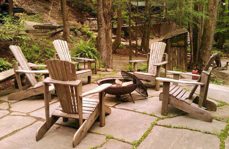 Fire Pit at The Lodge at Buckberry Creek