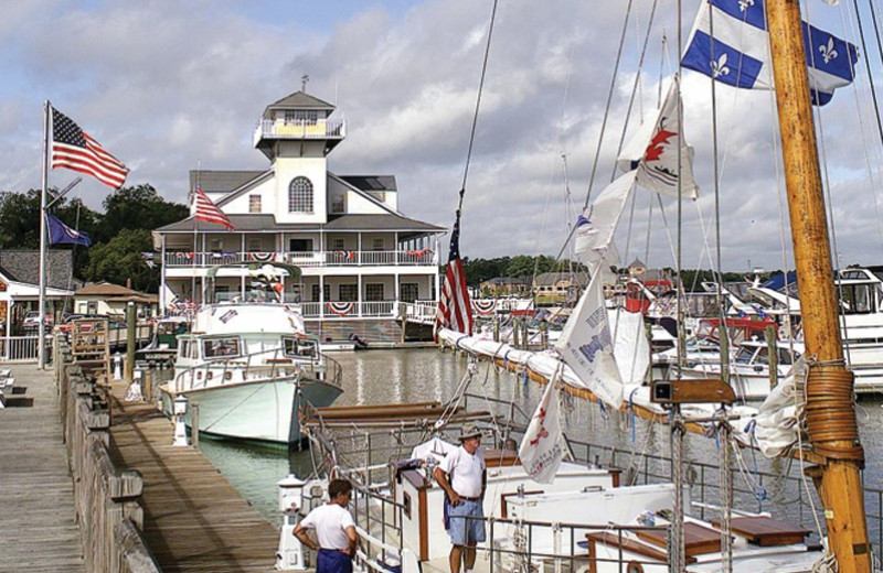 Marina at Smithfield Station.