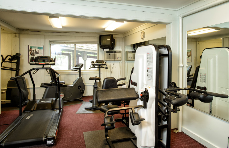 Fitness room at Snowy Owl Inn and Resort.