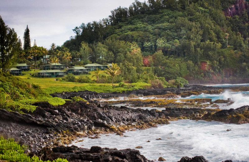 Exterior view of Travaasa Hana, Maui.