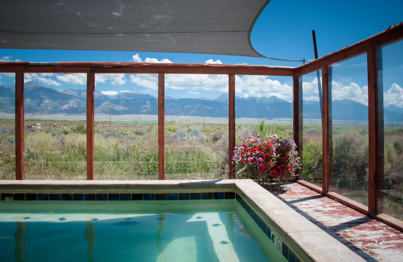 Hot tub at Joyful Journey Hot Springs Spa.