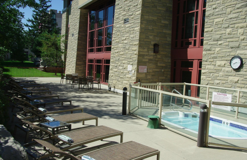 Outdoor pool at DoubleTree Fallsview Resort & Spa by Hilton - Niagara Falls.