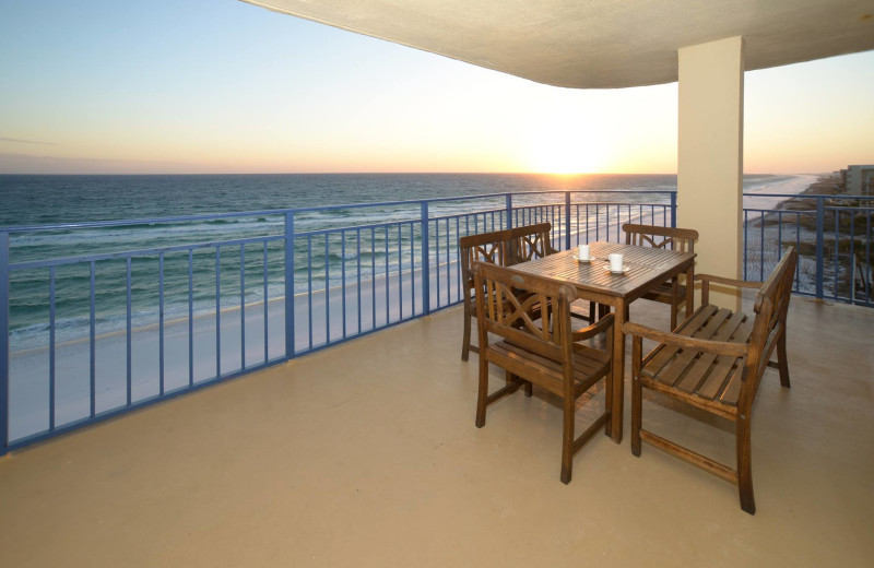 Balcony at Nautilus Condominiums.