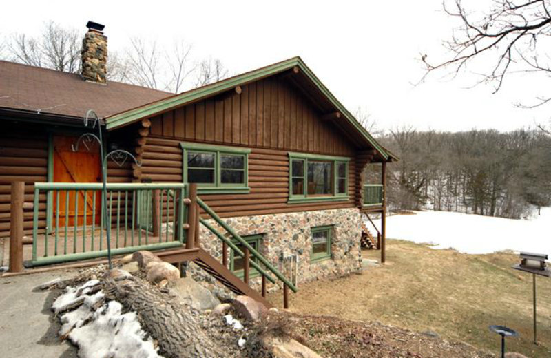 Cottage exterior view at Grand Cottages.