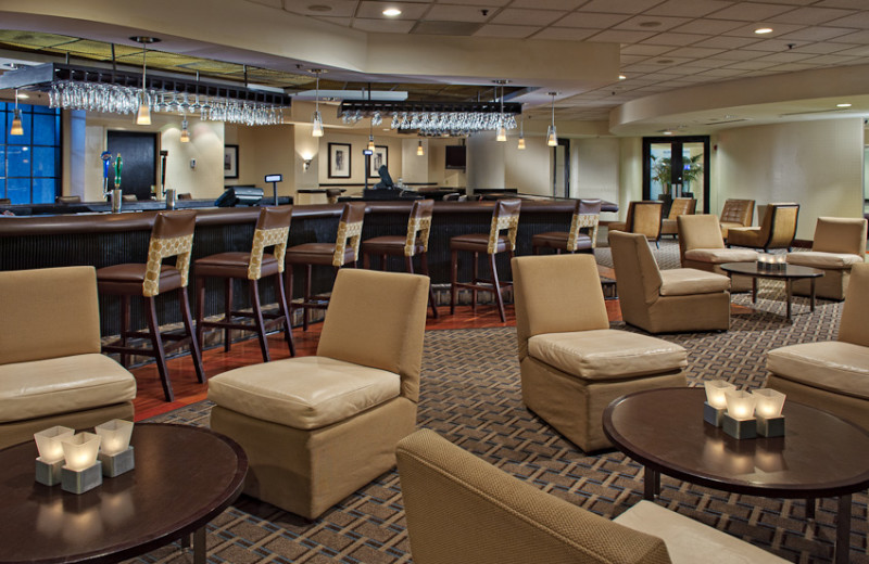 Lounge at Sheraton Miami Airport Hotel.