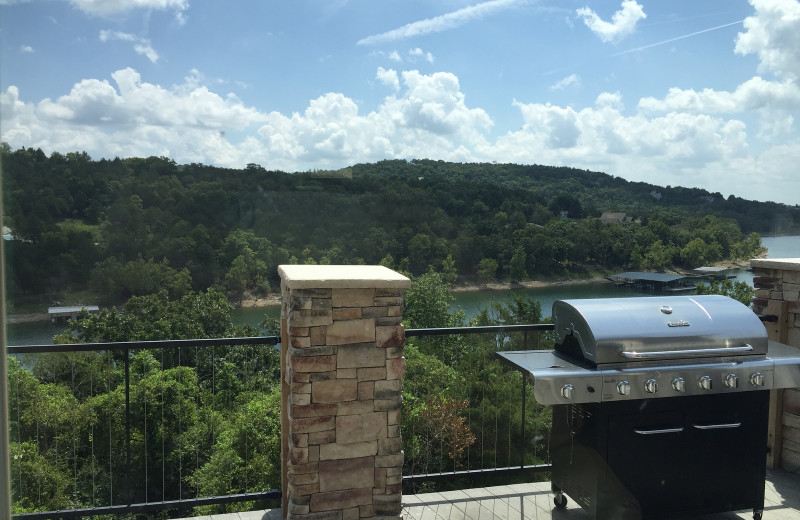 Guest balcony at Antlers Resort.