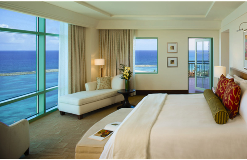 Guest room at Atlantis, Paradise Island.