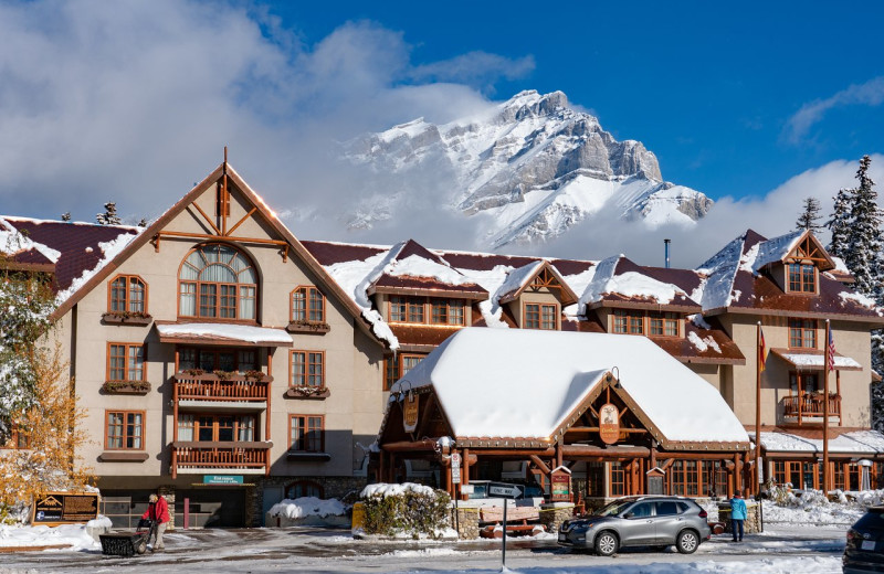 Exterior view of Banff Caribou Lodge & Spa.