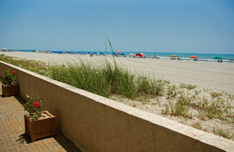 Beach at Sands Resorts.