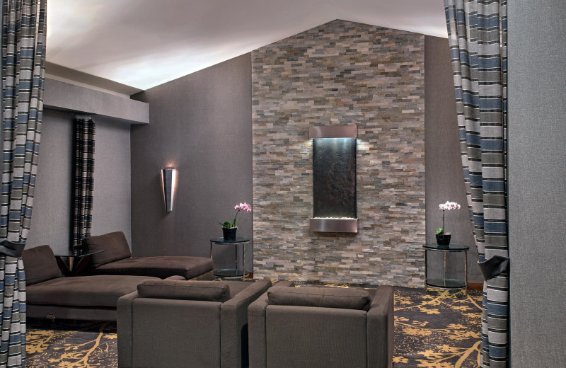 Spa lobby at Eaglewood Resort & Spa.