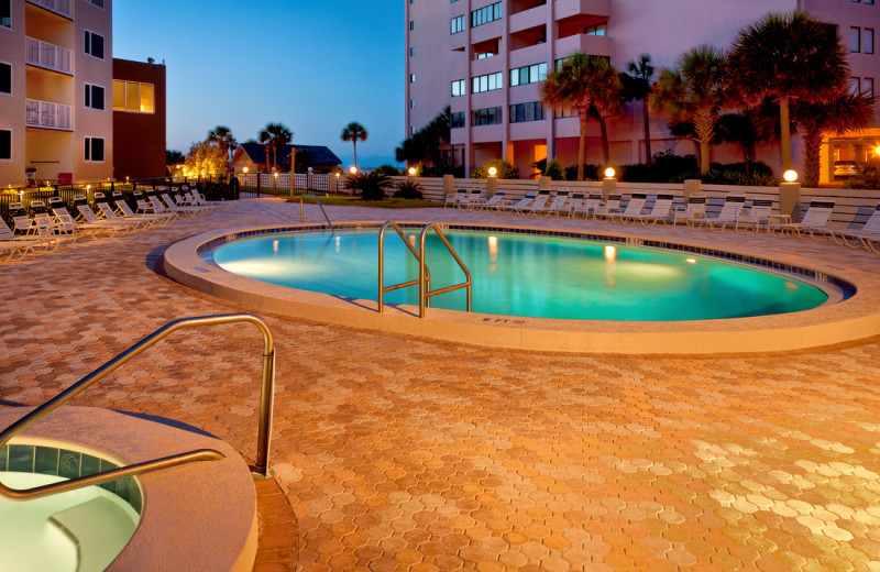 Outdoor pool at The Islander in Destin.