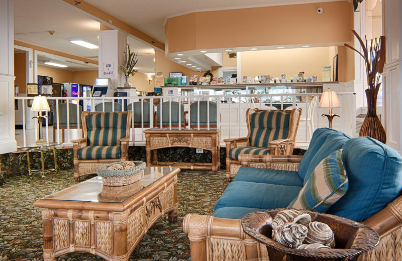 Lounge area at Fountain Beach Resort.