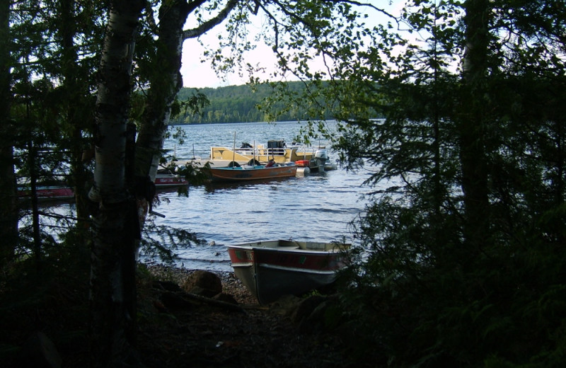 Lake view at Trout Lake Resort.