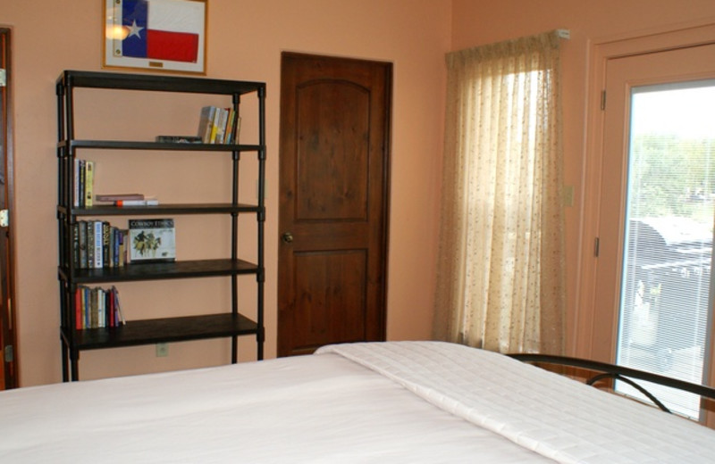 Bedroom at Adobe River Sanctuary.