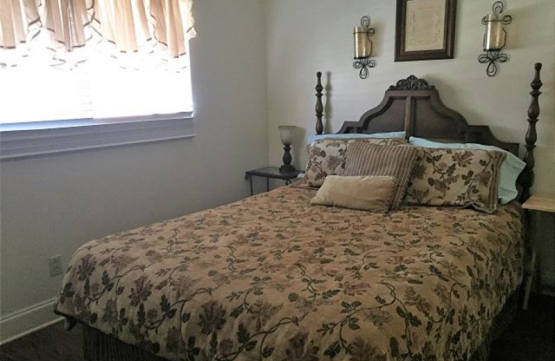 Rental bedroom at Oak Square Condos.