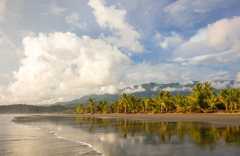 Beach near El Castillo Boutique Luxury Hotel.