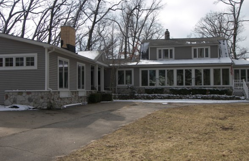 Vacation rental exterior at Beach Combers Vacation Rentals.