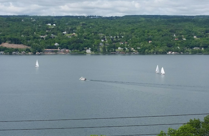 Lake view at Clifftop On Seneca.