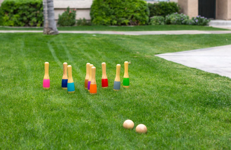 Lawn bowling at Indian Palms Vacation Club.