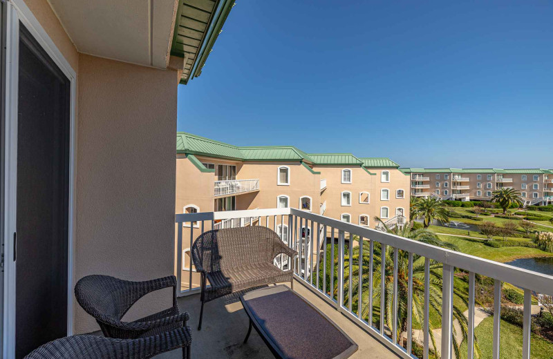 Balcony at Real Escapes Properties - St. Simons Grand 307.