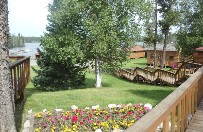 Flower Garden at Canada North Lodge